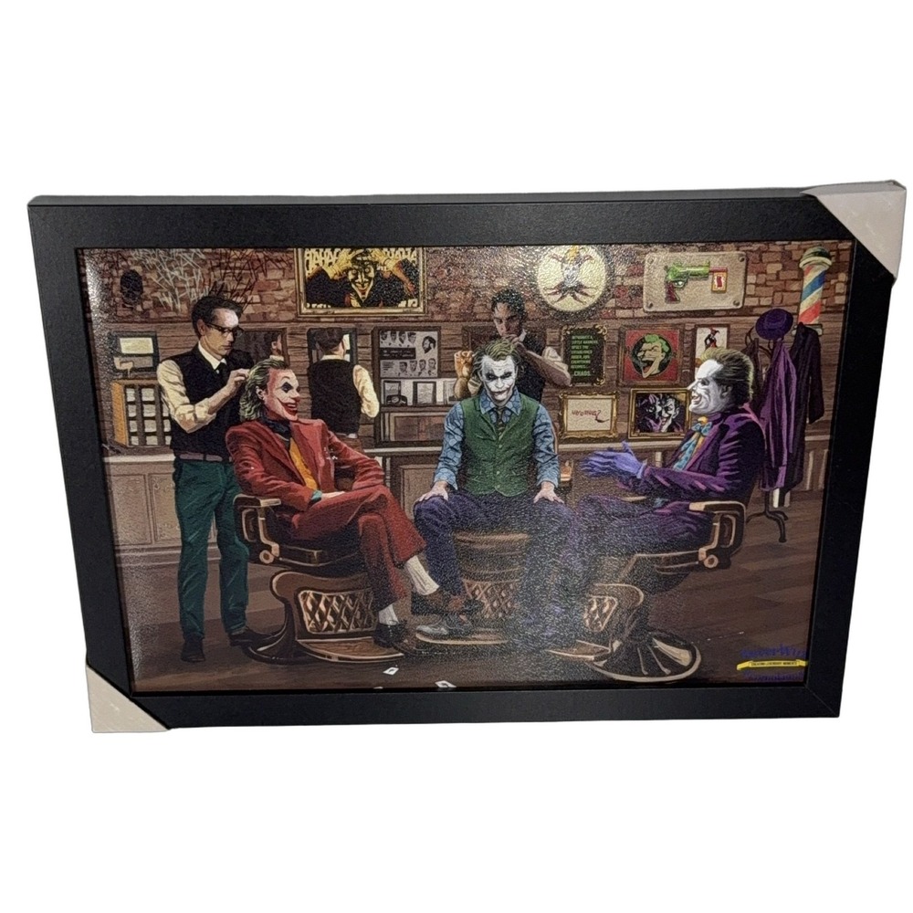 Joker Framed Art Print DC Comics Wall Decor